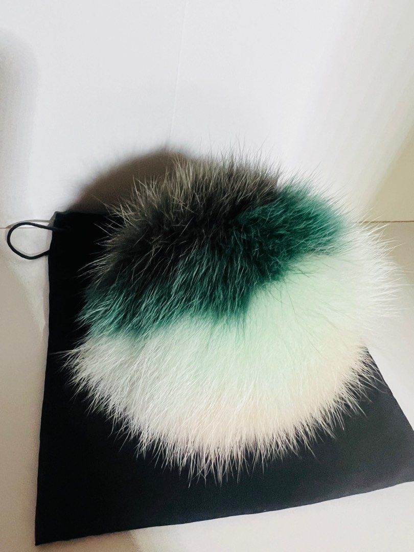 Coach ombre best sale feather bag charm