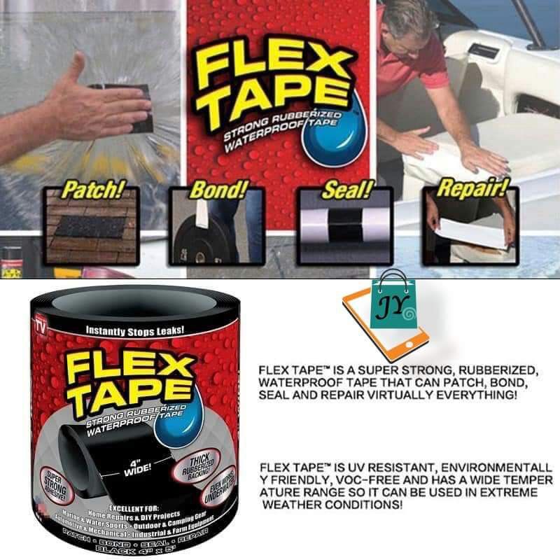 Flex tape (Category: Construction Tools & Equipment) located in Manila. Submitted by yzlshop (Listing ID 1280895104, Image 2). Description: Brand new We offer COD , same day delivery within metro manila via Lalamove/Grab pm for more info. thank you!.