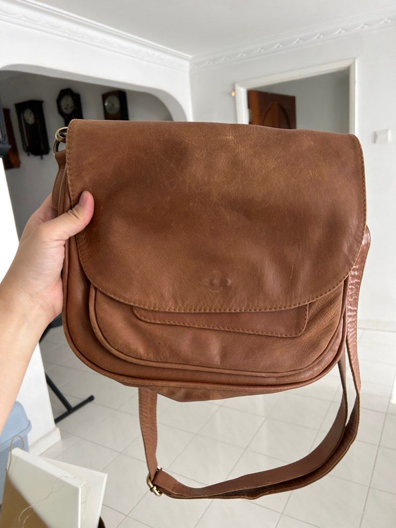 Leather sling cheap bag australia
