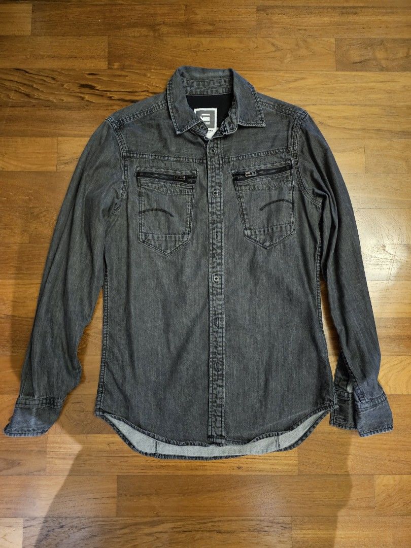 G star shirt black on sale