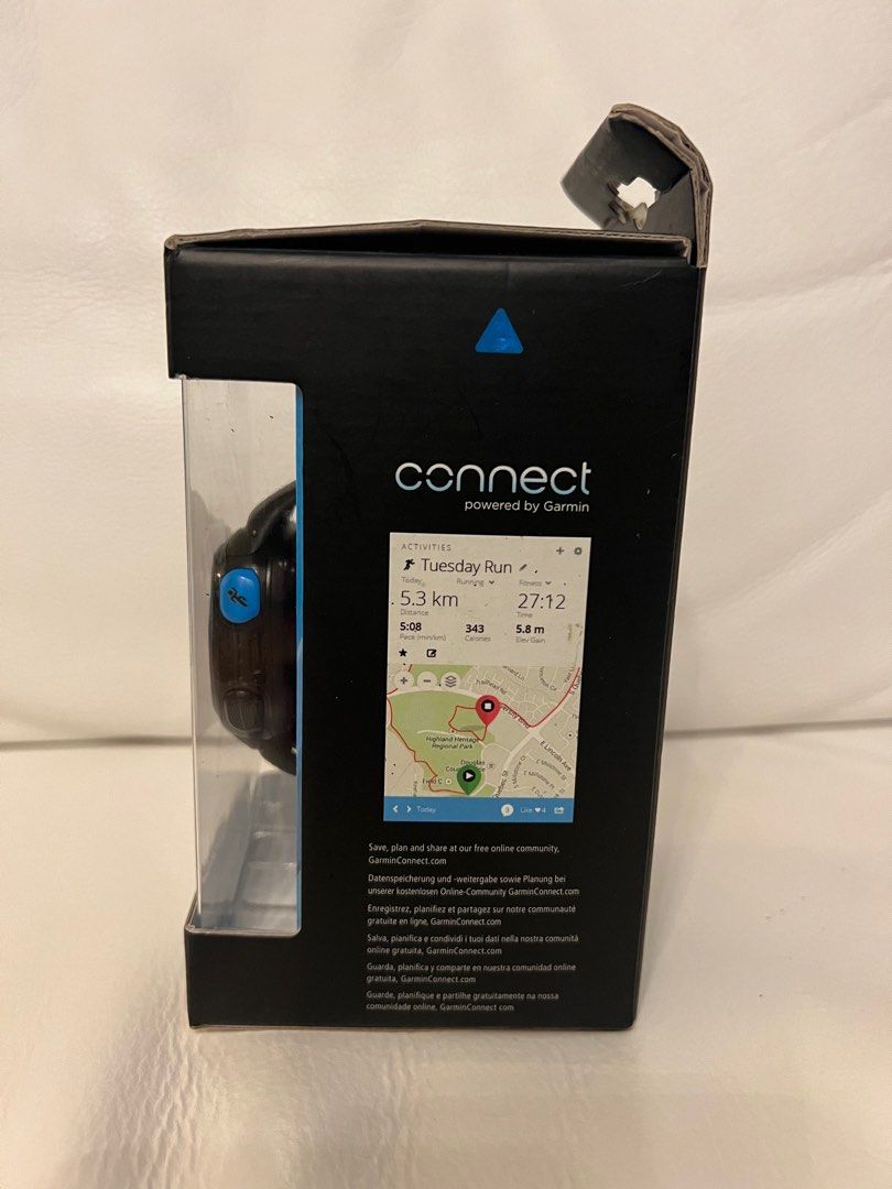 Garmin connect forerunner 15 top