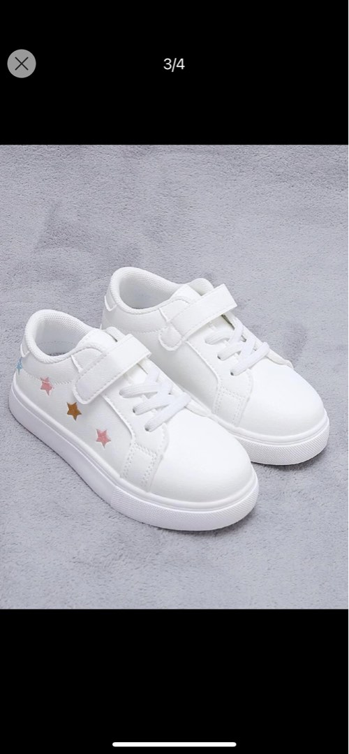 White sneakers for girl hot sale