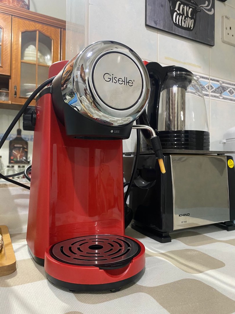 DELTA Q Mini Qool - Red Espresso Machine - WITH BOX