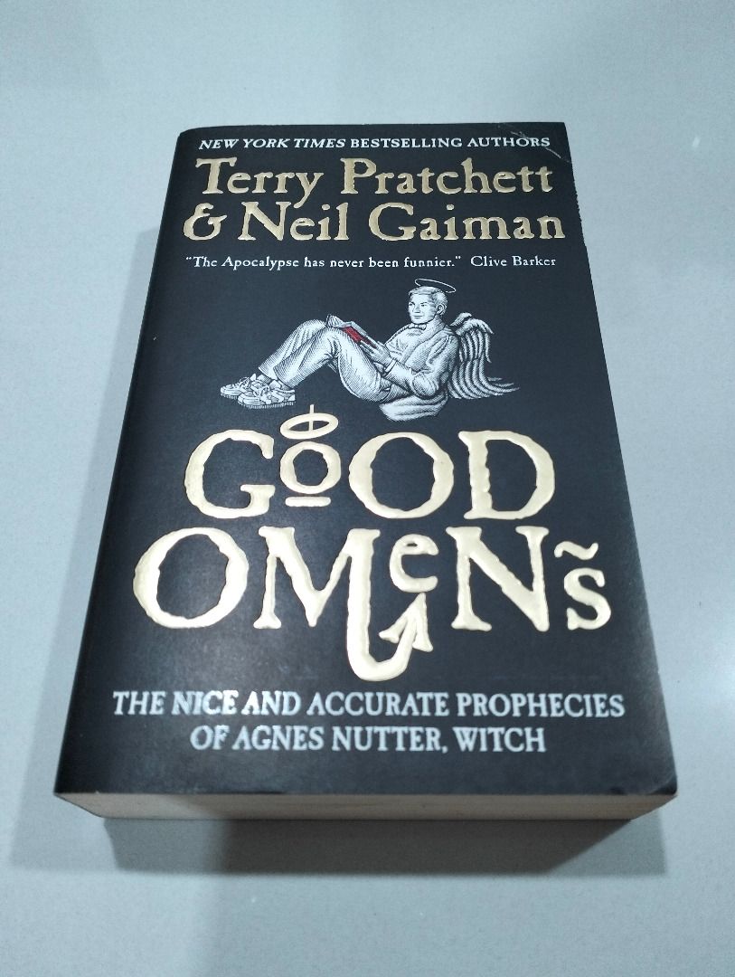 Good Omens by Terry Pratchett & Neil Gaiman, Hobbies & Toys, Books