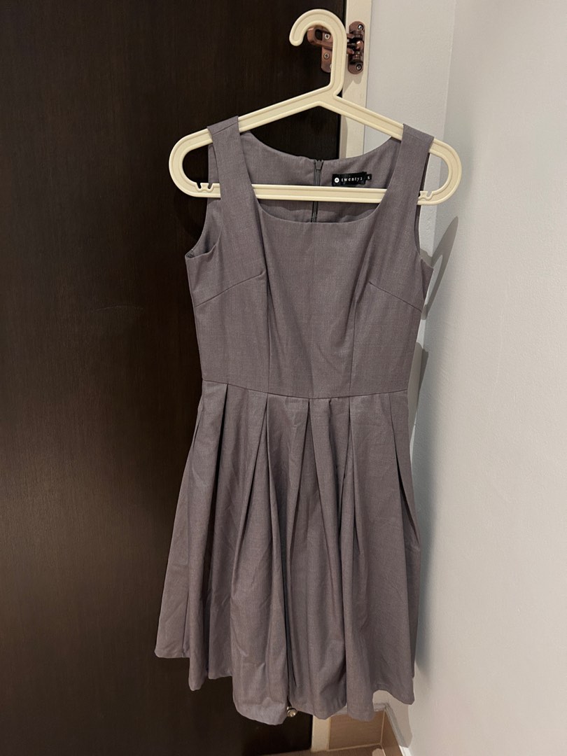 Grey sale aline dress