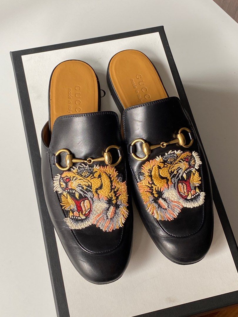 Gucci loafers tiger sales