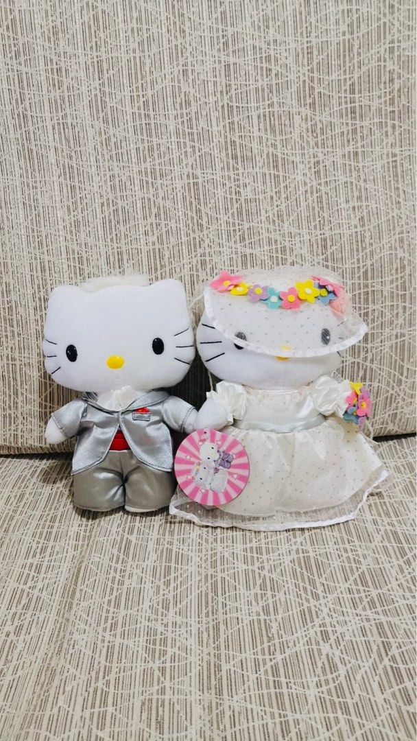 Hello Kitty Romantic Wedding Pair, Hobbies Toys, Toys Games on
