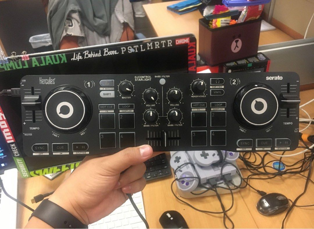 Hercules DJ Controller Starlight, Audio, Other Audio Equipment on Carousell