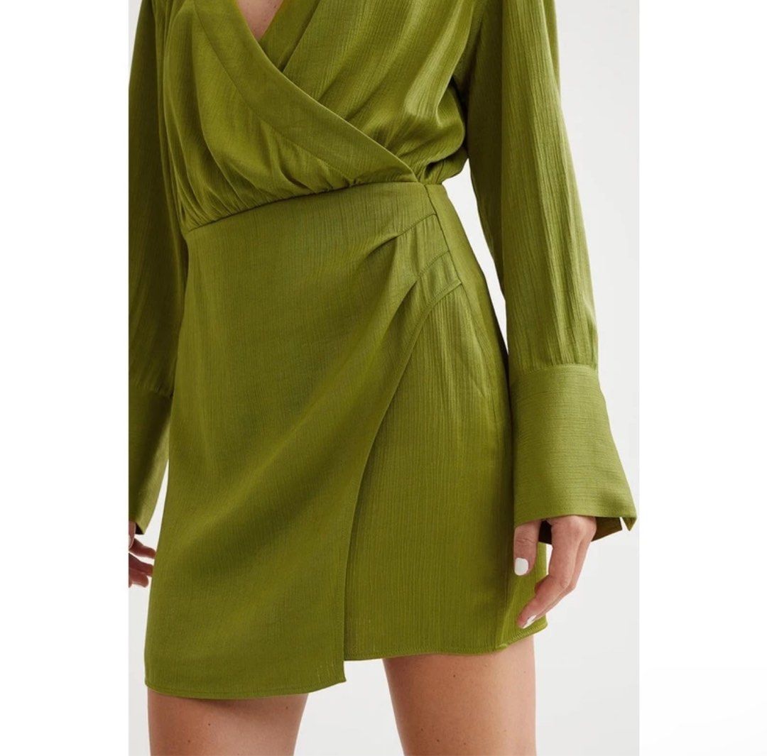 slim fit dress slacks The Long-Sleeve Utility Mini Dress main image 0