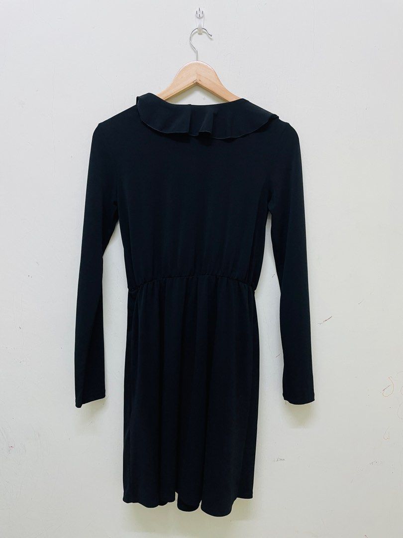 black spaghetti strap dress maxi Black Spaghetti halter dress main image 1