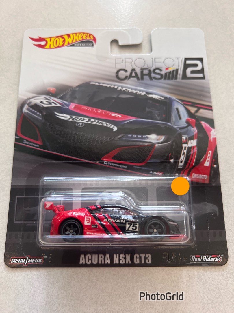 Hot wheels project cars 2 acura nsx hotsell gt3