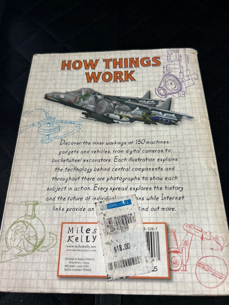 How things work book hobbies toys books magazines children s