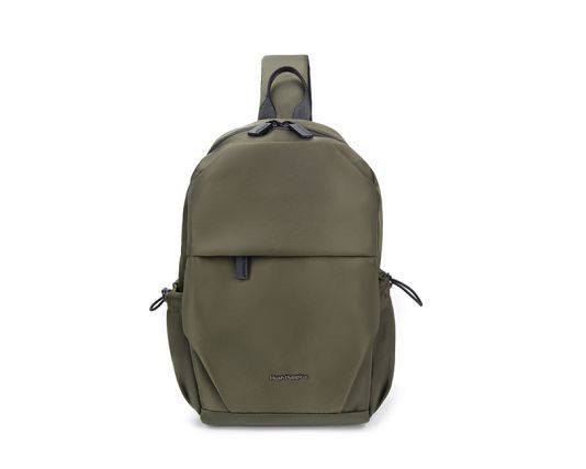 Hush Puppies King Chest Bag In Khaki Men s Fashion Bags Sling Bags on Carousell