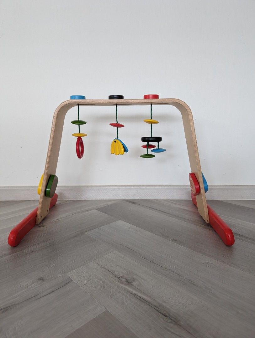 Wooden play hot sale gym ikea