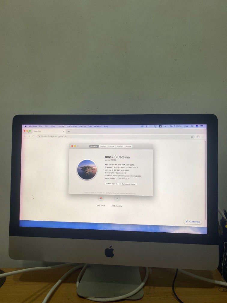 iMac 21.5 inch (late2015)