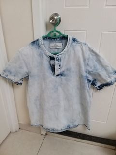 Initial 001  石磨藍牛仔衫 003大碼 (包順豐SF)64245149293955110