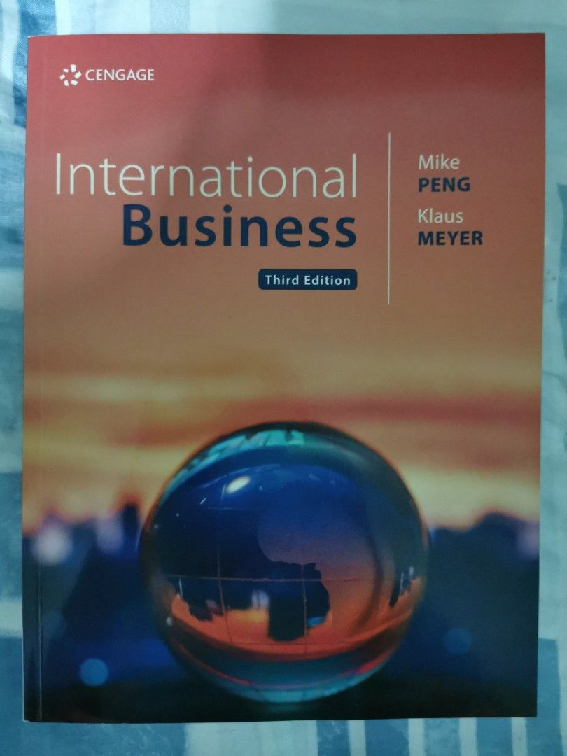 International Business 3rd Edition by Peng and Meyer, Hobbies &amp; Toys ...