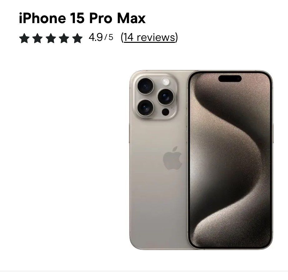 iPhone 15 Pro Max 512 GB, Mobile Phones & Gadgets, Mobile Phones, iPhone,  iPhone 14 Series on Carousell