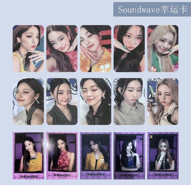 ITZY CHECKMATE SOUNDWAVE SW POB PHOTOCARD PC, Hobbies & Toys