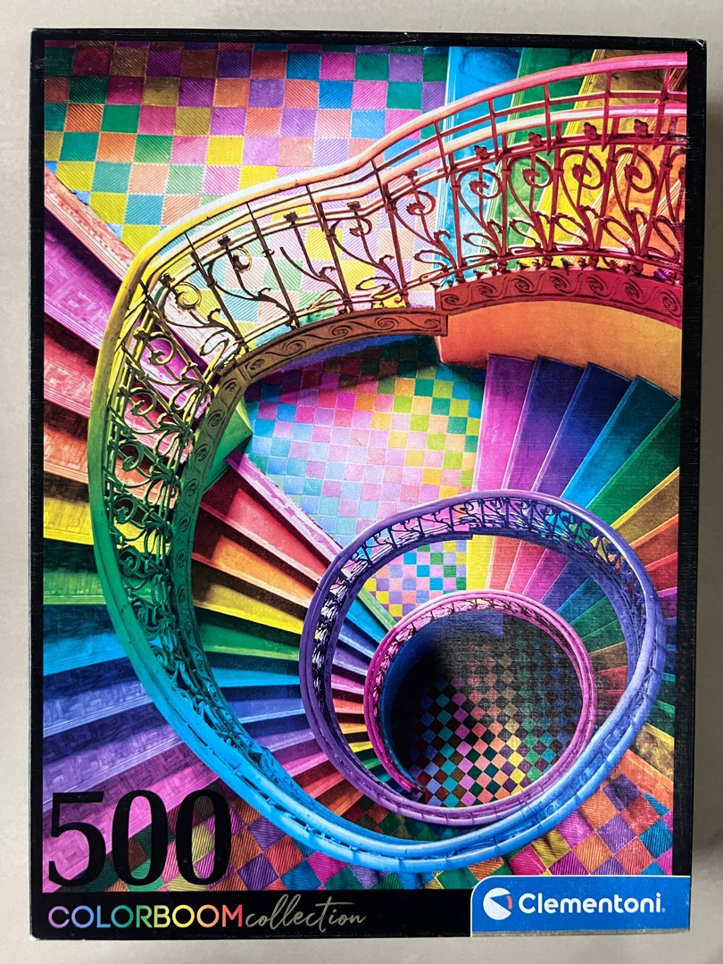 Puzzle 500 Pièces Colorboom Stairs Clementoni –