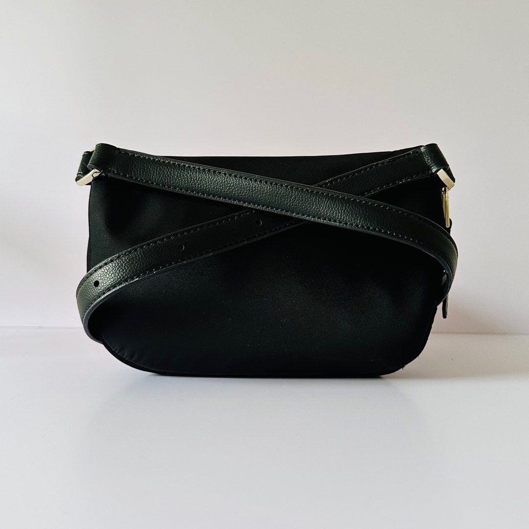 Authentic Kate Spade Dawn Black Nylon Belt Bag Photography Photography Accessories Camera Bags Carriers on Carousell