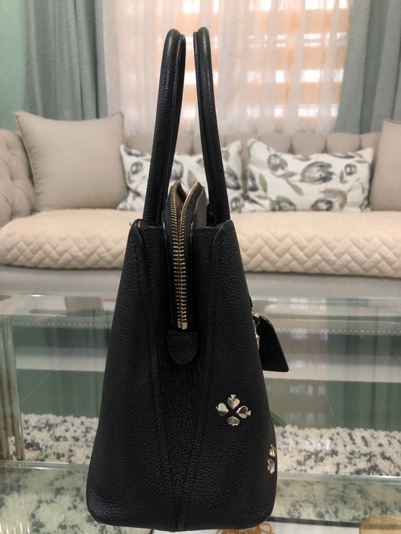 Kate spade margaux sales spade stud medium satchel