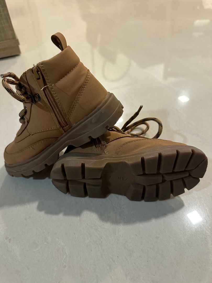 Childrens tan boots online
