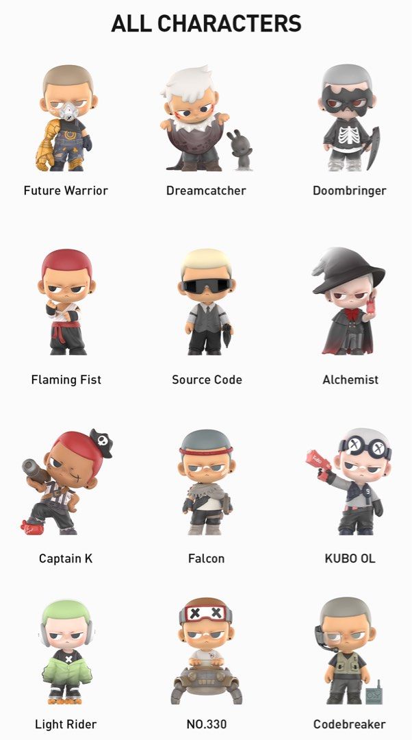 Kubo Space Select Your Character Series, Toys & Collectibles