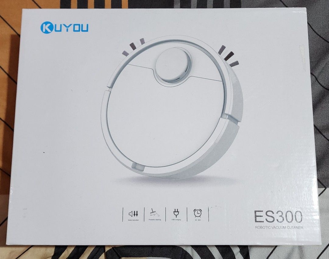 Kuyou ES300 Robot Vacuum, Furniture & Home Living, Cleaning & Homecare