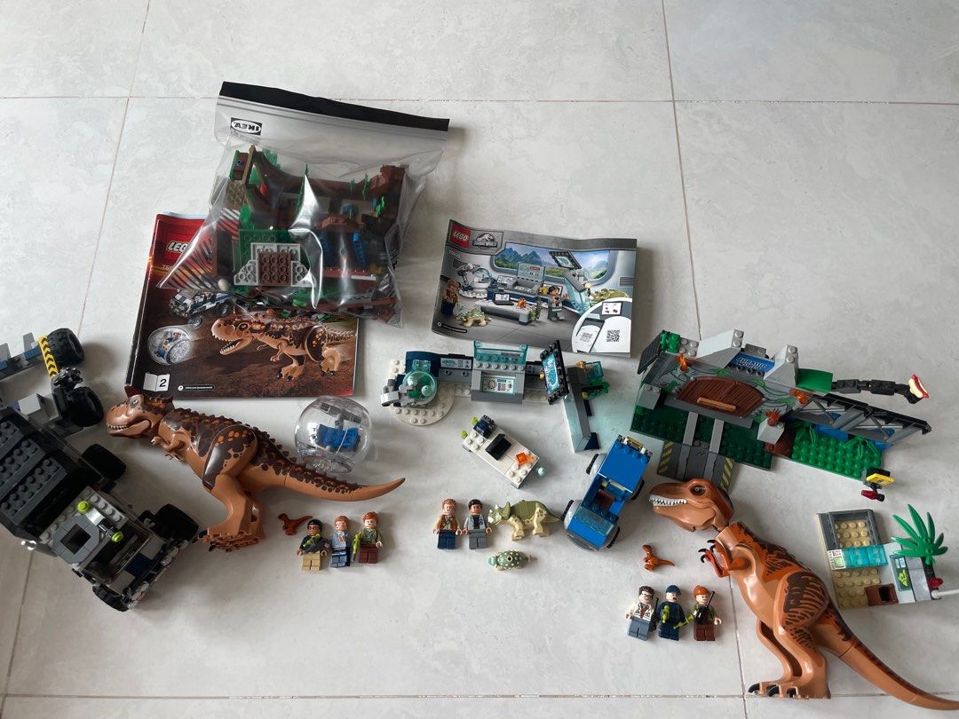 Lego Jurassic World Bundle 75929 75939 10758 Hobbies Toys