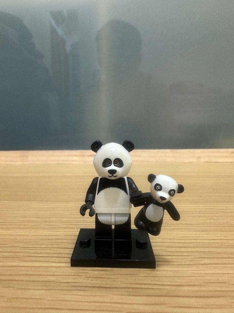 LEGO Panda Guy Minifigure With Mini Panda - The Lego Movie Series 71004