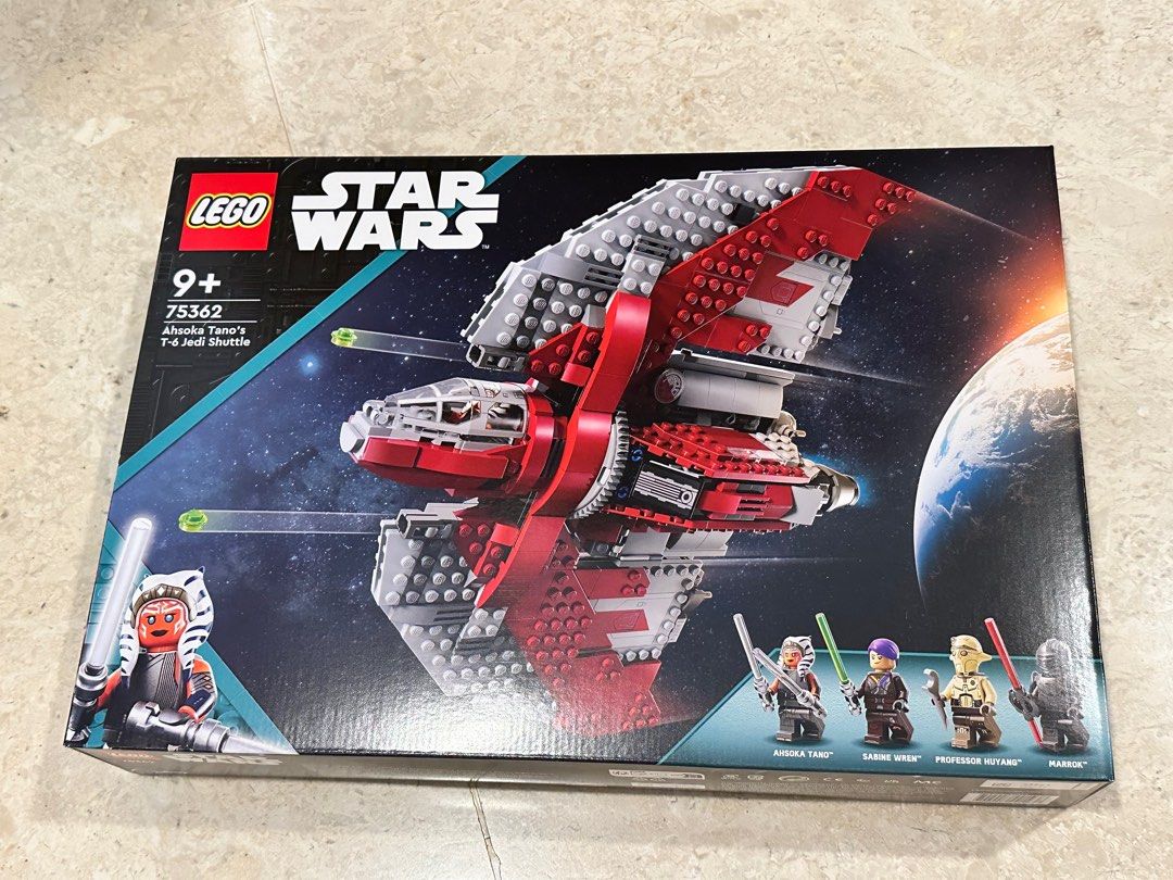 Lego Star Wars 75362 Ahsoka Tano’s T-6 Jedi Shuttle, Hobbies & Toys ...