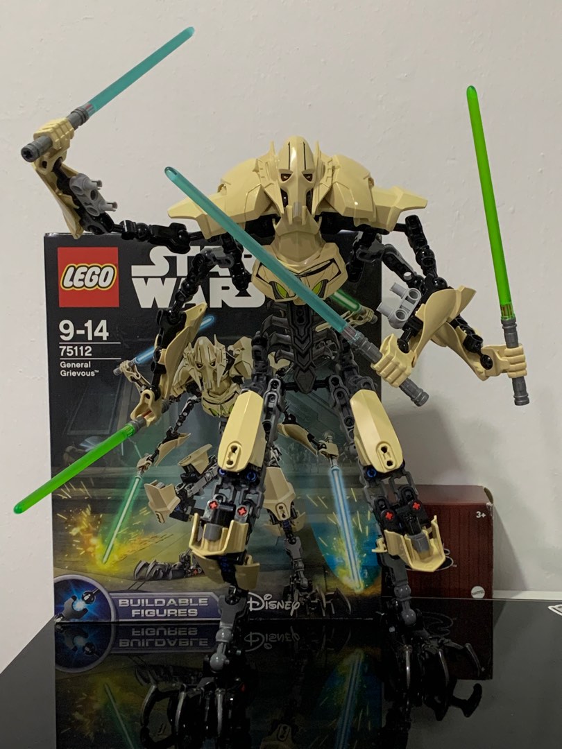 Lego star wars general grievous buildable figure on sale