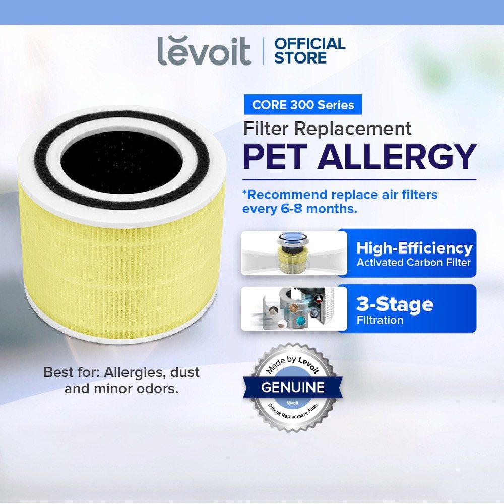 Levoit Core® 300 3-Stage Pet Allergy Filter