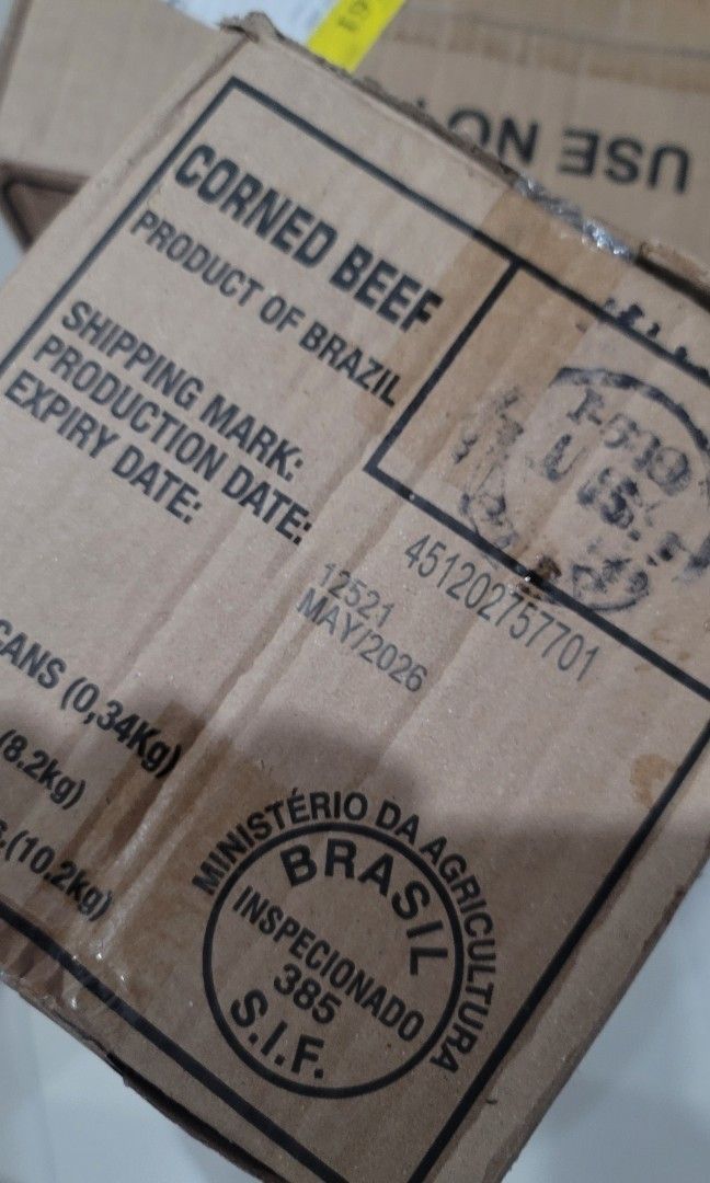 Libbys Corned Beef (Category: Packaged & Instant Food) located in Quezon City. Submitted by paolo.bautista (Listing ID 1280867881, Image 2). Description: Libbys Corned Beef 2 boxes available (24pcs per box) Php 4500.00 per box RFS: padala galing abroad.