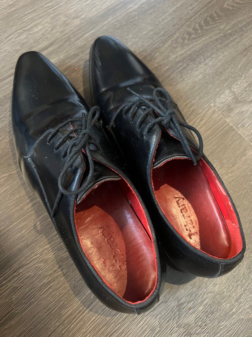 Real leather dress shoes deals