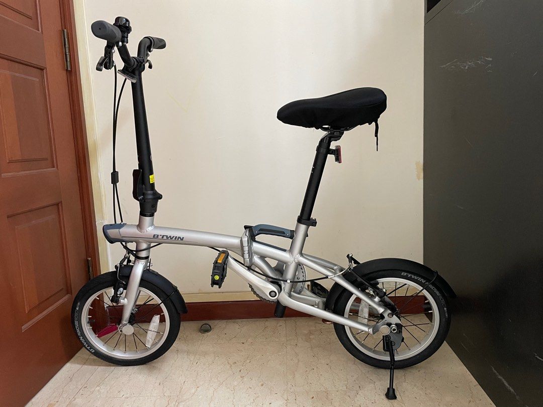 Light Weight Grey Aluminium Bike with 14 inch wheel