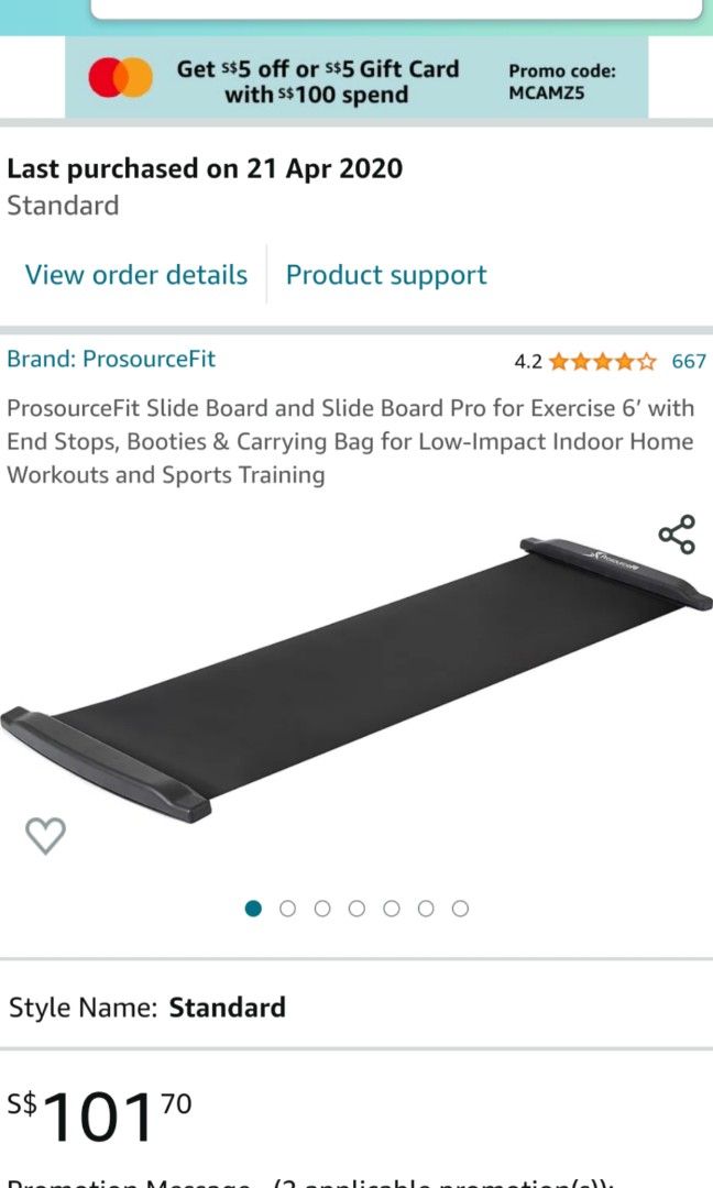 Prosourcefit shop slide board