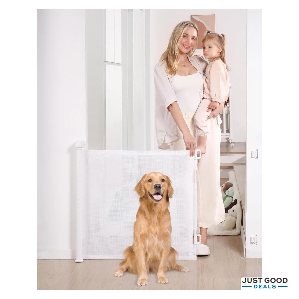 Likzest Retractable Baby Gate Mesh Baby and Pet Gate 33
