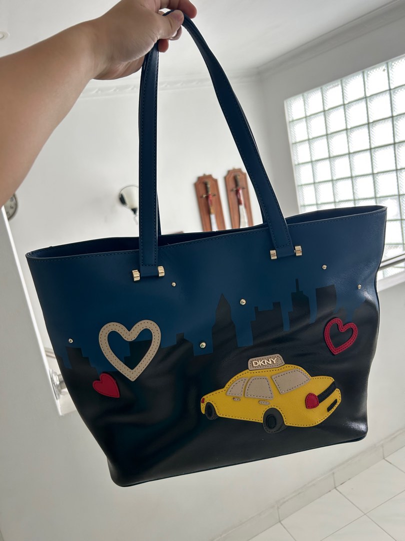 Limited Edition DKNY Leather Tote Bag Shoulder Bag Handbag New