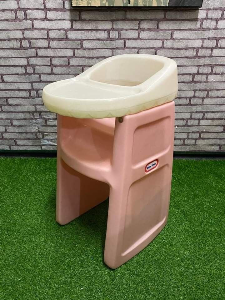 Little tikes doll high chair sales