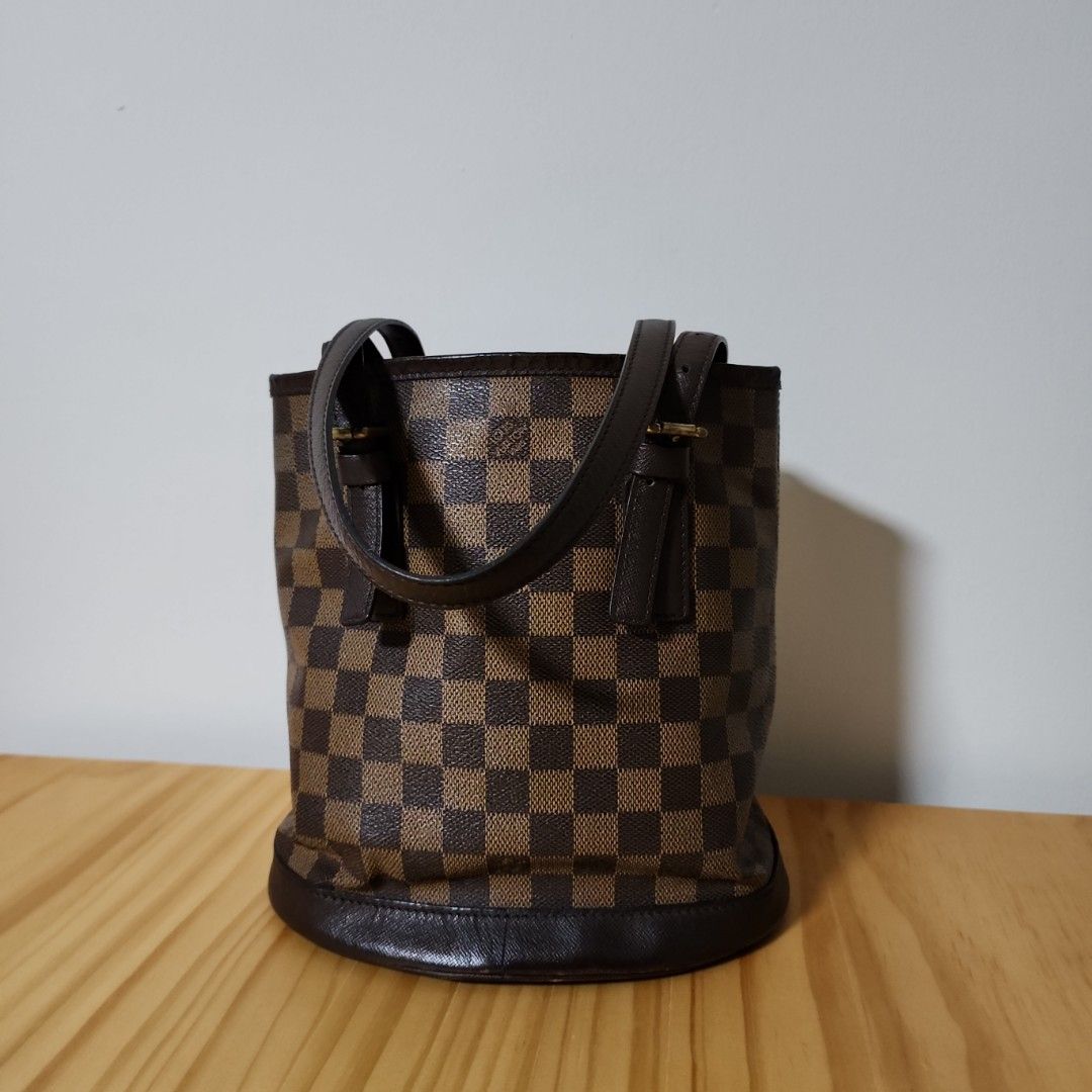 louis vuitton bucket damier