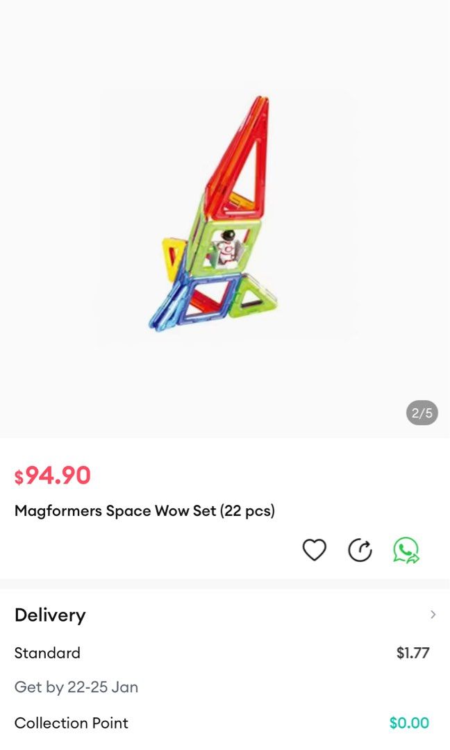 Magformers shop space wow