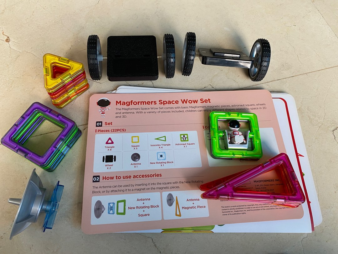 Magformers Magnetic Space Wow Set Hobbies Toys Toys Games on