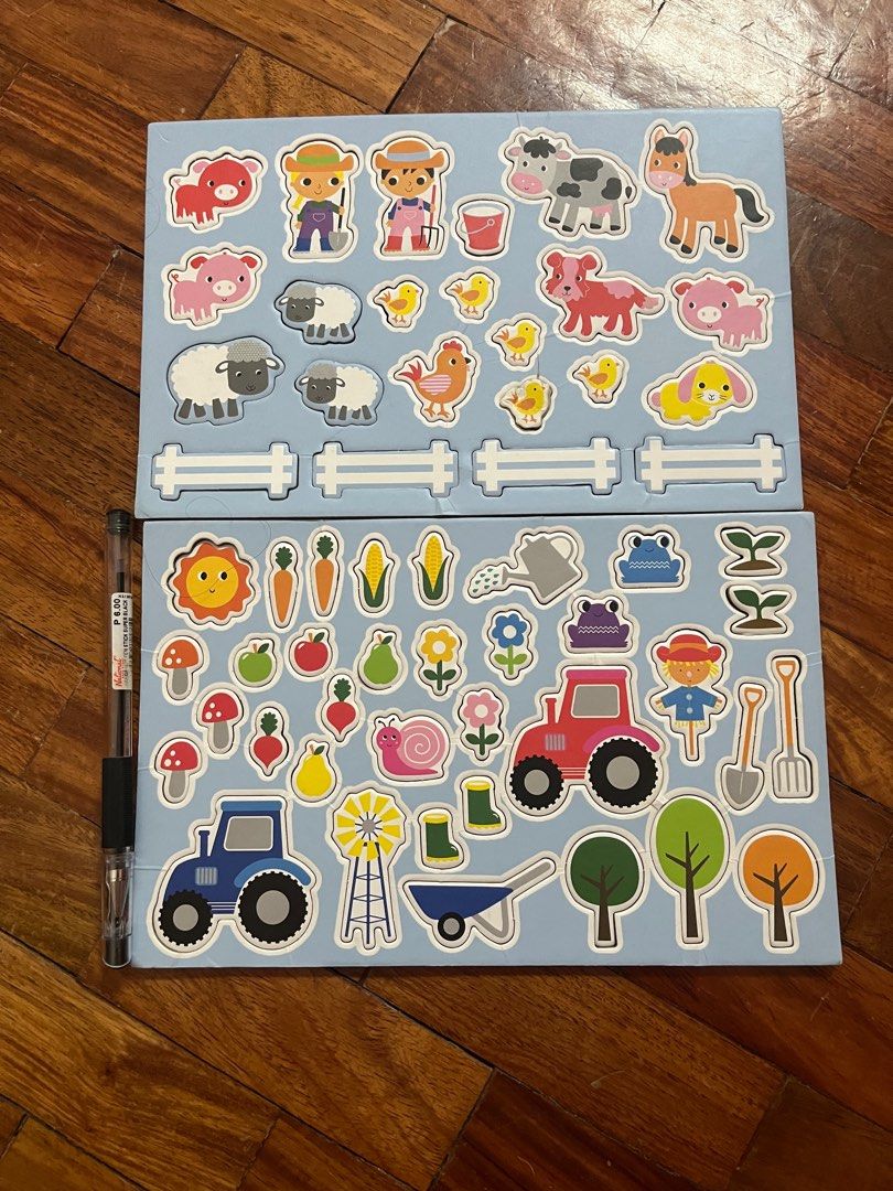 Magnet farm puzzle (Category: Educational & Learning Toys) located in Las Pinas. Submitted by stuffythings (Listing ID 1280800395, Image 2). Description: Magnet farm complete set Php150 Pickup las pinas Refer to my listing for other kids stuff.