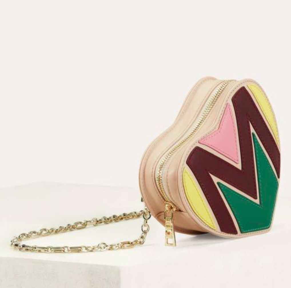 Maje online heart bag