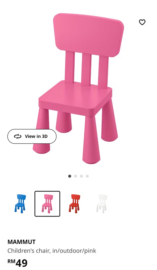 Mammut children's 2025 chair
