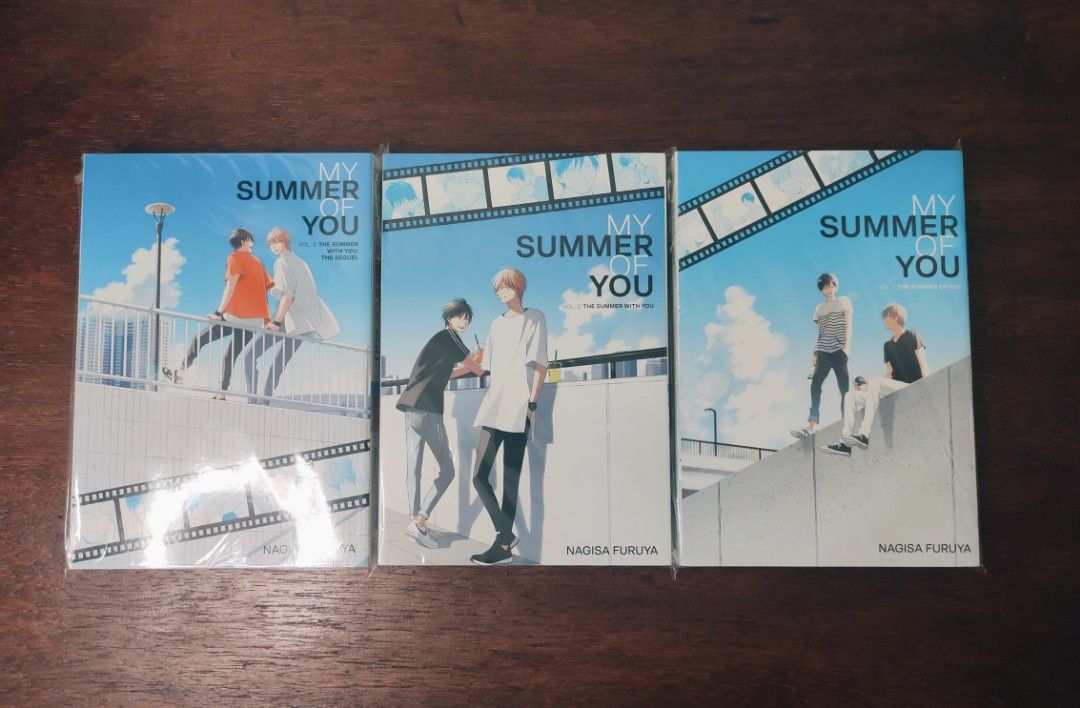 [Manga] [BL] My Summer of You by Nagisa Furuya Vols 1-3, Hobbies & Toys