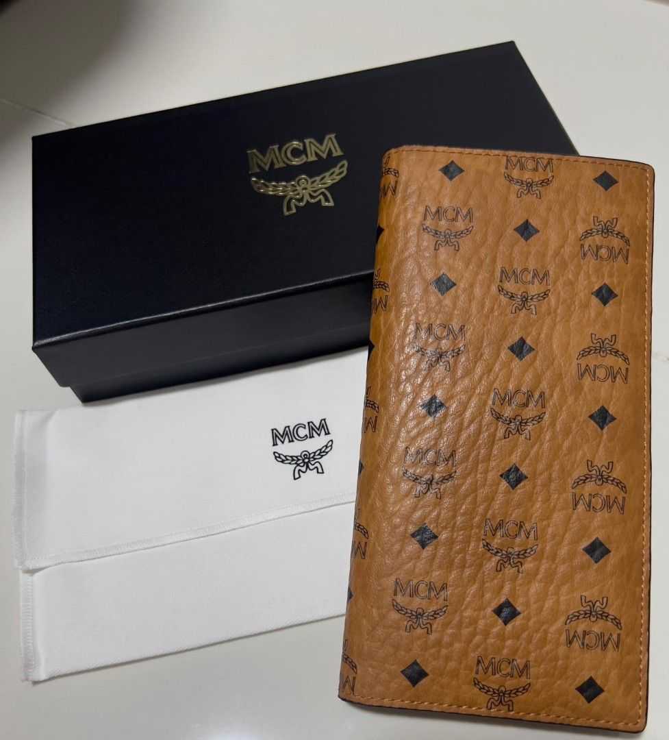 Mcm long bifold wallet cheap