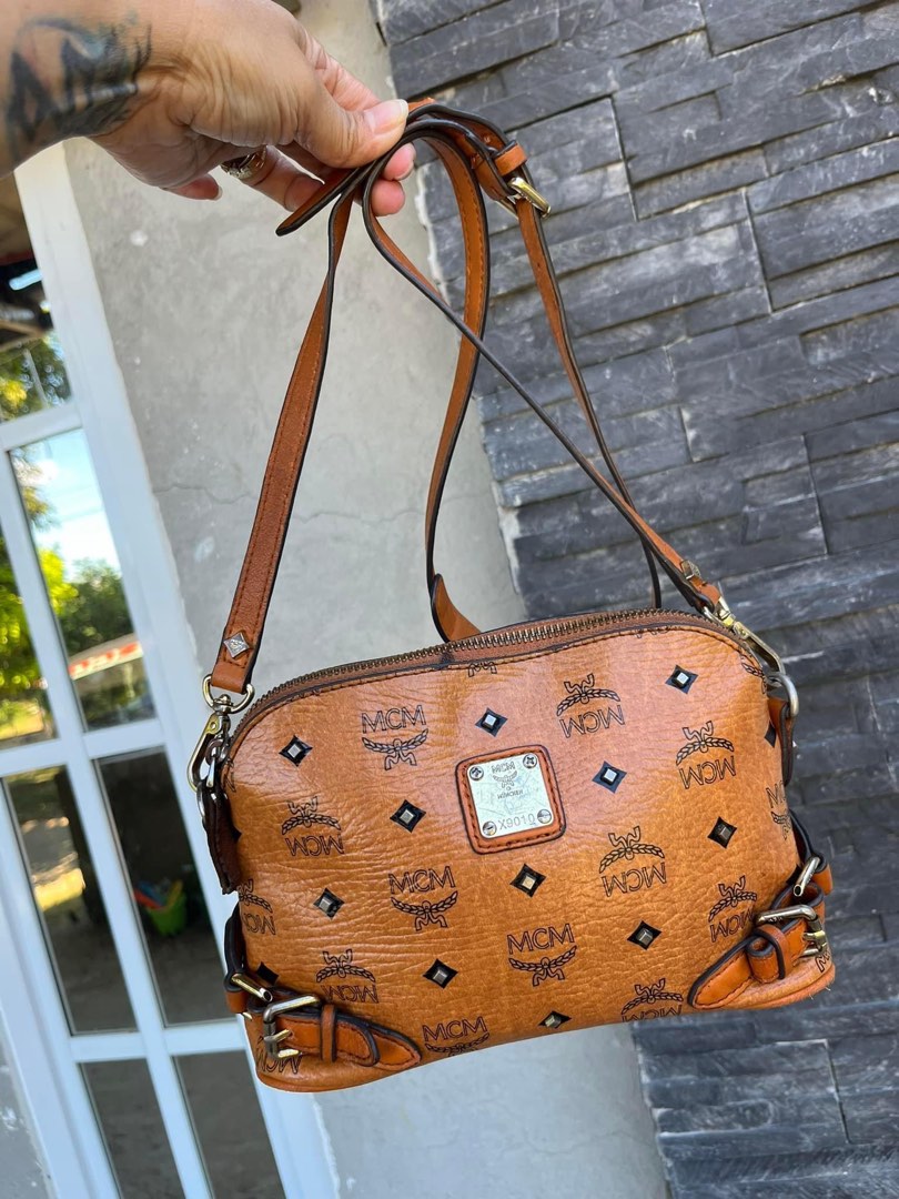 Mcm mini sling on sale bag
